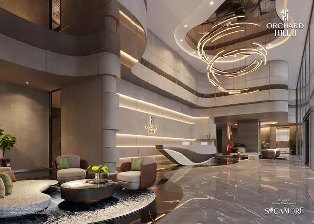 Silver Glaze Grand Lobby, Orchard Hill II, tầng 1