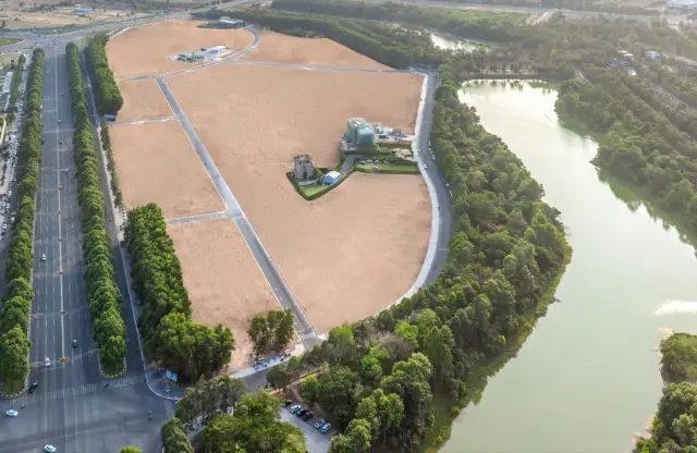 Khu Sycamore tháng 2/2024 nhìn từ trên cao
